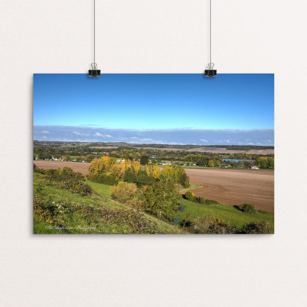 Autumn View From Winter Hill Across to Little Marlow & Spade Oak