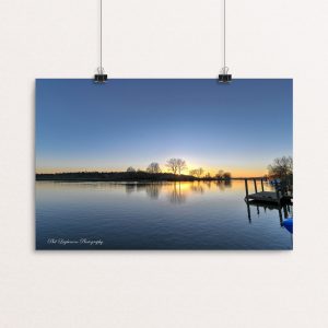 January Sunset Over Cock Marsh 2