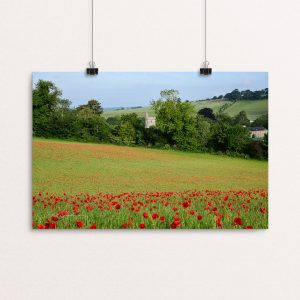 Poppies Above St Pauls Church