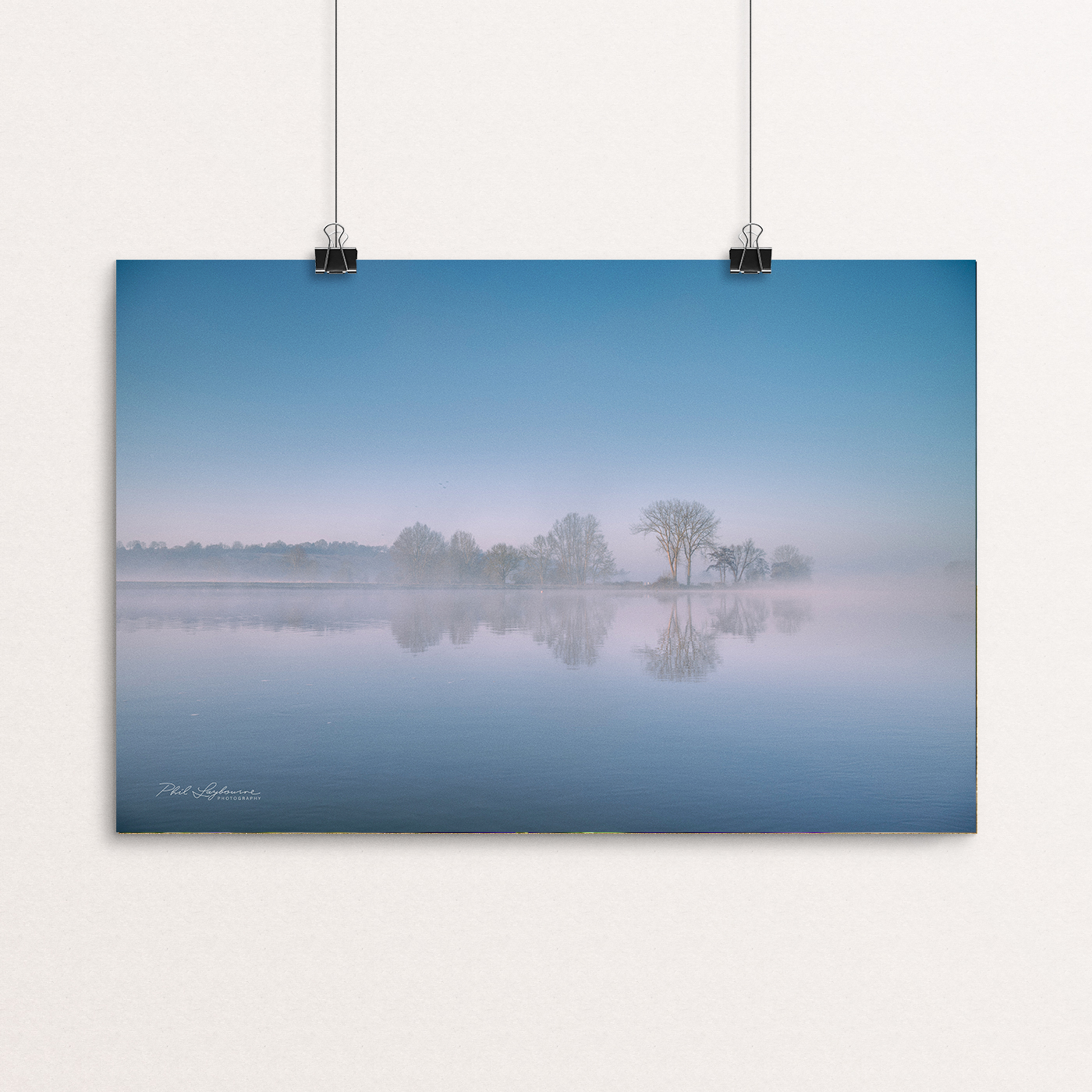March's misty reflection