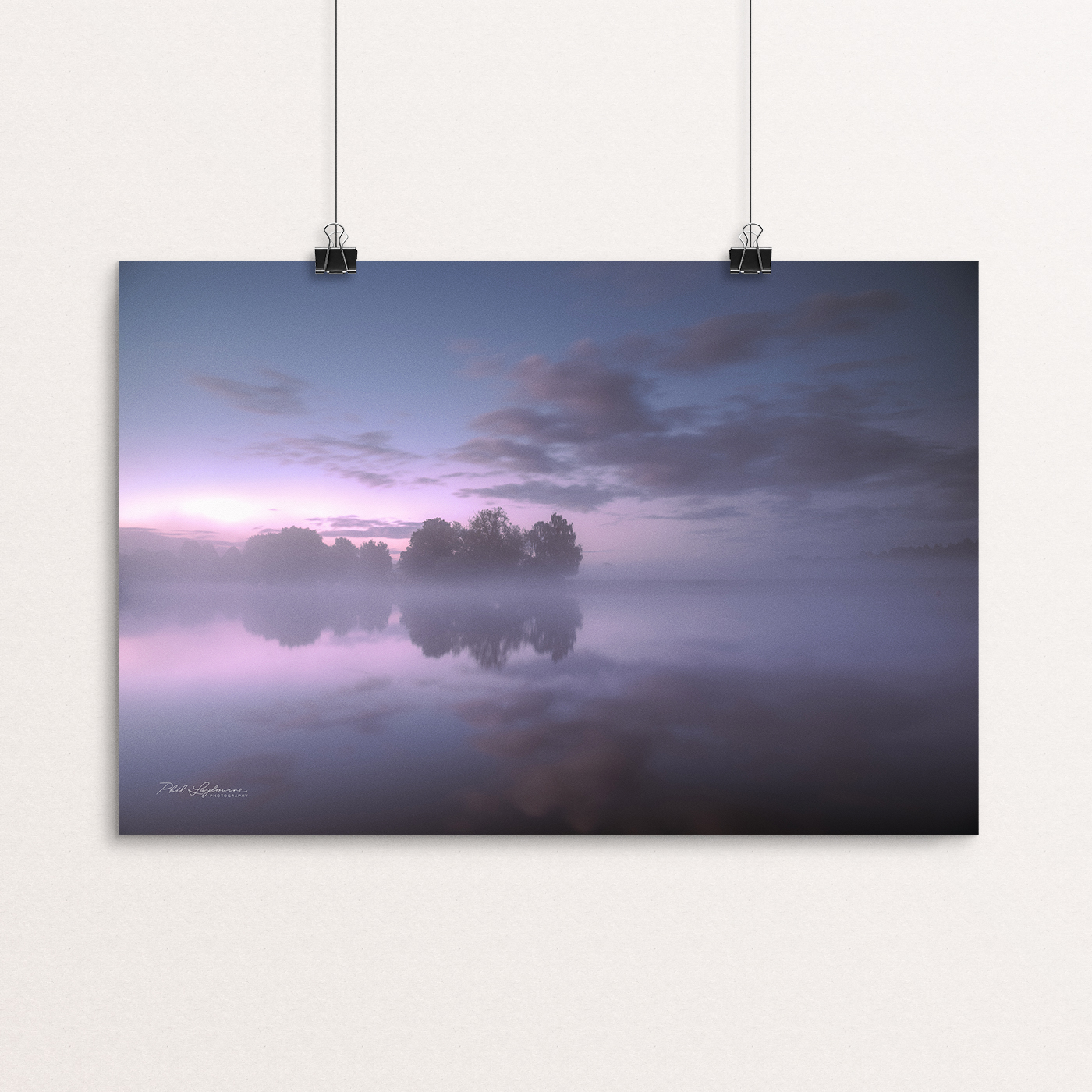 Pink Sky and Mist