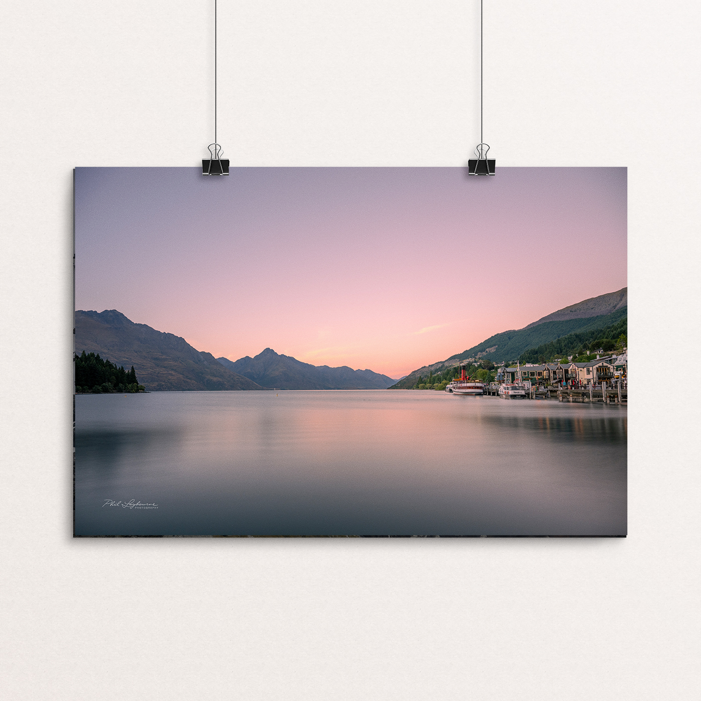 Lake Wakatipu at Sunset